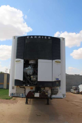 مقطورة حافظة ثلاجة فرنسية لامبريت نوع المحرك كيرير CARRIER مجرورة مستعملة شركة الخضراوي للشاحنات والآلات الثقيلة _ مصراتة