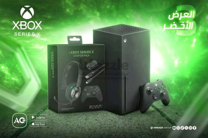 لوحش شركة Xbox الاسطوري 👾جهاز Series X مع الحزمة الامثل Revent Starter Pack 😍