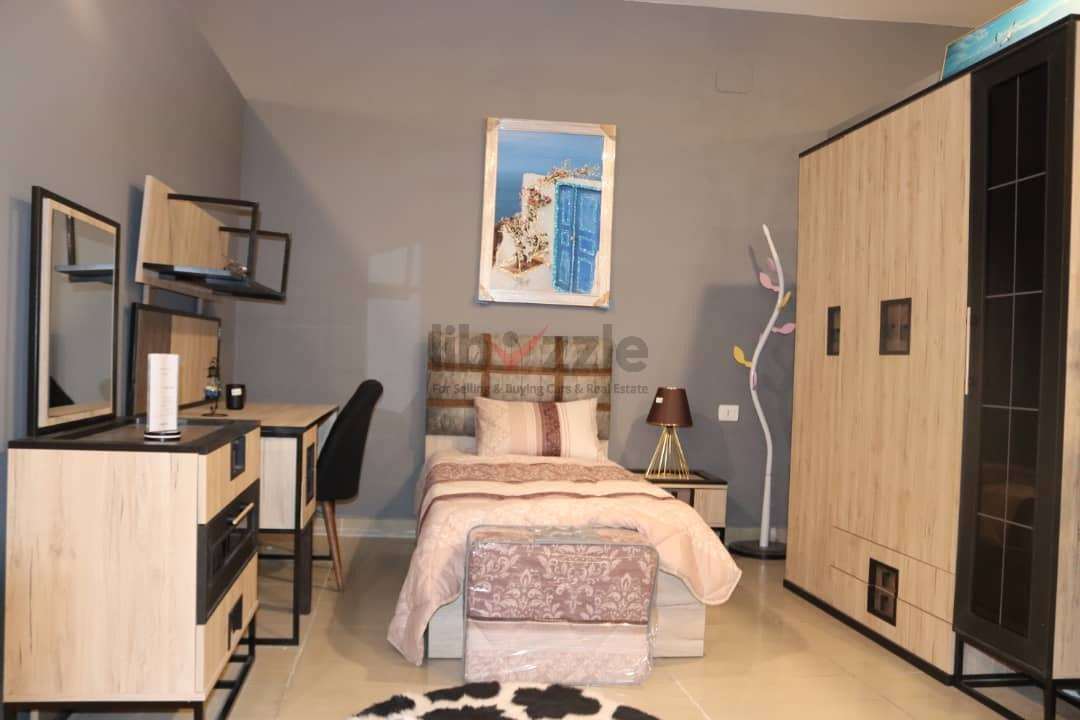 غرفة نوم شبابية شركة فينيسيا العالم للاثاث - معرض العالم_مصراتة