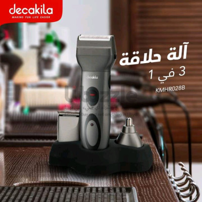 آلة حلاقة تركية من ديكاكيلا 3في1
شفرة للحلاقة - شفرة مزدوجة للتنعيم - شفرة لتنظيف الأنف
تعمل لمدة 45 دقيقة متواصلة